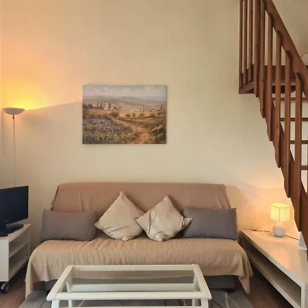 Spacieux Studio-cabine Avec Mezzanine, Terrasse Et Piscine Commune - Cap D'agde - Fr-1-249-395 Apartamento *