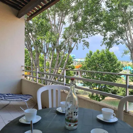 Spacieux Studio-cabine Avec Mezzanine, Terrasse Et Piscine Commune - Cap D'agde - Fr-1-249-395 Apartment